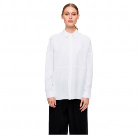 дамска,риза,с,дълъг,ръкав,дамски,блузи,дамски,ризи,selected,trixy,long,sleeve,shirt,white