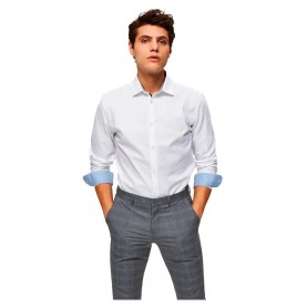 риза,с,дълъг,ръкав,мъжки,ризи,selected,slim,new,mark,long,sleeve,shirt,bright,white,(white)