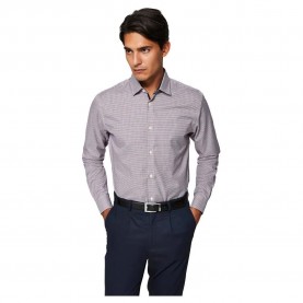 карирана,риза,мъжки,ризи,selected,slim,new,mark,long,sleeve,shirt,bright,white,checks,red,navy,white,(white)
