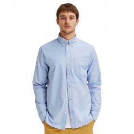 мъжка,риза,с,дълъг,ръкав,мъжки,ризи,selected,regrick,oxford,flex,long,sleeve,shirt,blue