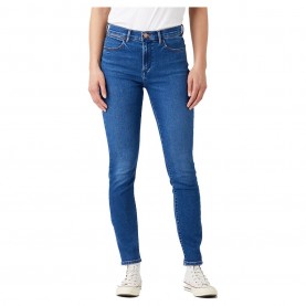 дамски,дънки,дамски,панталони,wrangler,high,rise,skinny,long,jean,blue