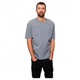 тениска,мъжки,тениски,selected,loose,gilman,220,short,sleeve,t,shirt,medium,grey,melange,(grey)