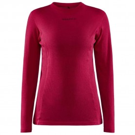 дамско,бельо,дамски,бикини,и,танкини,craft,pro,wool,extreme,x,long,sleeve,base,layer,machine,rhubarb,(red)