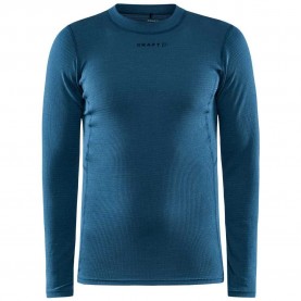 мъжко,бельо,craft,pro,wool,extreme,x,long,sleeve,base,layer,universe,blaze,(blue)