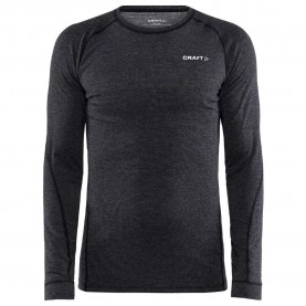 мъжко,бельо,craft,core,wool,merino,long,sleeve,base,layer,black,(black,melange)