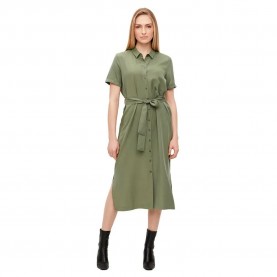 рокля,дамски,поли,и,рокли,object,tilda,isabella,short,sleeve,dress,green