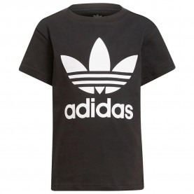 тениска,детски,тениски,adidas,originals,trefoil,short,sleeve,t,shirt,black,white,(black)