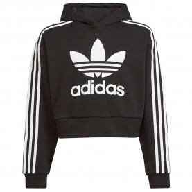 суичър,детски,блузи,adidas,originals,cropped,hoodie,black,(black,white)