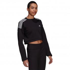 суичър,дамски,блузи,adidas,sportswear,crop,crew,hoodie,black