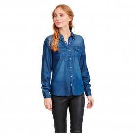 дамски,блузи,дамски,ризи,vila,bista,denim,shirt,dark,blue,denim,wash,clean,(blue)