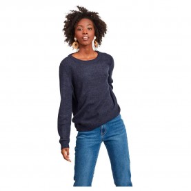 блуза,дамски,пуловери,дамски,плетени,дрехи,vila,ril,sweater,total,eclipse,detail,melange,(blue)