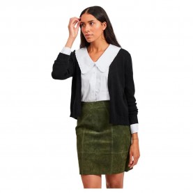 жилетка,дамски,пуловери,дамски,плетени,дрехи,vila,ril,cardigan,black