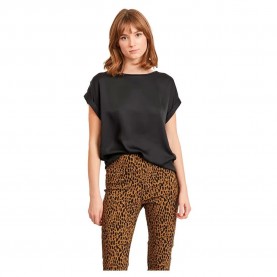 тениска,дамски,тениски,vila,ellette,satin,short,sleeve,t,shirt,black,(black)
