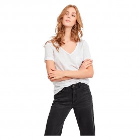 тениска,дамски,тениски,object,tessi,slub,short,sleeve,v,neck,t,shirt,white,(white)