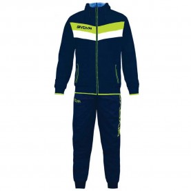 анцуг,мъжки,анцузи,givova,matador,tracksuit,blue,fluor,yellow,(blue)