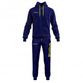 анцуг,мъжки,анцузи,givova,king,cotone,terry,poker,tracksuit,blue,fluor,yellow,(blue)