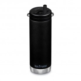 бутилки,за,вода,klean,kanteen,tkwide,16oz,with,twist,cap,insulated,thermal,bottle,black,(black)