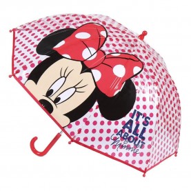 чадър,чадъри,cerdá,minnie,umbrella,red,(red)