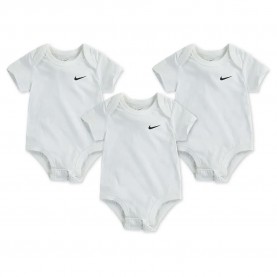 Nike Swoosh short sleeve body 3 units - White (White) детски,облекла,за,момчета,детски,облекла,за,момичета,nike,swoosh,short,sleeve,body,3,units,white,(white)