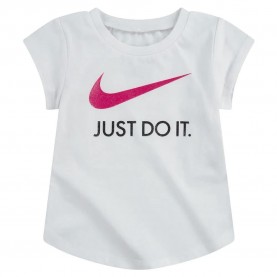 Тениска Nike Swoosh Just Do It short sleeve T-shirt - White (White) тениска,мъжки,тениски,дамски,тениски,nike,swoosh,just,do,it,short,sleeve,t,shirt,white,(white)