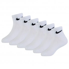 Чорапи Nike Colorful Quarter short socks 6 pairs - White (White) чорапи,мъжки,чорапи,дамски,чорапи,nike,colorful,quarter,short,socks,6,pairs,white,(white)