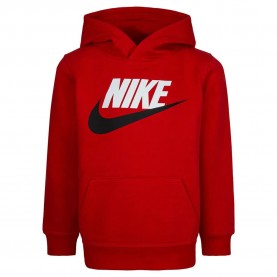 Блуза Nike Club HBR sweatshirt - Red (University Red / Black) блуза,детски,блузи,nike,club,hbr,sweatshirt,red,(university,red,black)