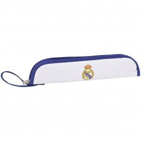 канцеларски,принадлежности,safta,real,madrid,home,21,22,flute,holder,pencil,case,white,(multicolor)