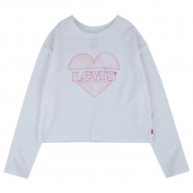 тениска,детски,тениски,levi´s,®,cropped,long,sleeve,t,shirt,white,(white)