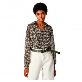 риза,с,дълъг,ръкав,дамски,блузи,дамски,ризи,pepe,jeans,eva,long,sleeve,shirt,multicolor