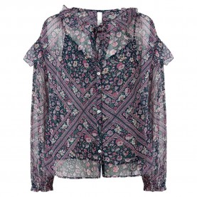 риза,с,дълъг,ръкав,дамски,блузи,дамски,ризи,pepe,jeans,lexy,long,sleeve,shirt,multicolor