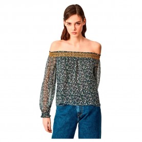 Риза с дълъг ръкав Pepe jeans Louise long sleeve shirt - Multicolor (Multi) риза,с,дълъг,ръкав,дамски,ризи,pepe,jeans,louise,long,sleeve,shirt,multicolor,(multi)