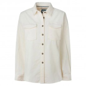 Риза с дълъг ръкав Pepe jeans Fatima long sleeve shirt - White (Off White) риза,с,дълъг,ръкав,дамски,ризи,pepe,jeans,fatima,long,sleeve,shirt,white,(off,white)
