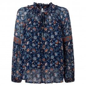 риза,с,дълъг,ръкав,дамски,блузи,дамски,ризи,pepe,jeans,kiara,long,sleeve,shirt,multicolor