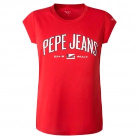 тениска,дамски,тениски,pepe,jeans,basil,short,sleeve,t,shirt,red,(winter,red)