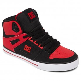 високи,кецове,мъжки,маратонки,dc,shoes,pure,high,top,wc,trainers,fiery,red,white,black,(red)