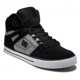 високи,кецове,мъжки,маратонки,dc,shoes,pure,high,top,wc,trainers,black,battleship,armor,(black)