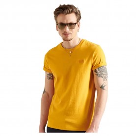 Тениска Superdry Vintage Logo Embroidered short sleeve T-shirt - Yellow (Tumeric Marl) тениска,мъжки,тениски,superdry,vintage,logo,embroidered,short,sleeve,t,shirt,yellow,(tumeric,marl)