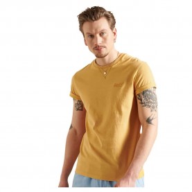 тениска,мъжки,тениски,superdry,vintage,logo,embroidered,short,sleeve,t,shirt,ochre,marl,(yellow)