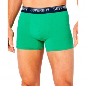 боксерки,мъжко,бельо,superdry,multi,boxers,2,units,oregon,bright,green,(green)