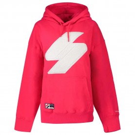 суичър,дамски,блузи,superdry,code,logo,che,os,hoodie,pink
