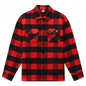риза,с,дълъг,ръкав,мъжки,ризи,dickies,new,sacramento,long,sleeve,shirt,red