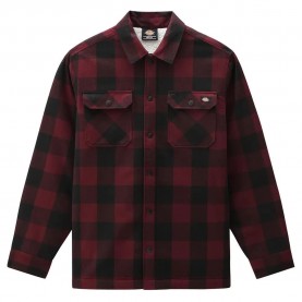 риза,с,дълъг,ръкав,мъжки,ризи,dickies,sherpa,sacramento,long,sleeve,shirt,red,(maroon)