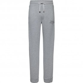 Анцуг Tommy hilfiger Flag sweat pants - Grey (Light Grey Heather) анцуг,детски,панталони,tommy,hilfiger,flag,sweat,pants,grey,(light,grey,heather)