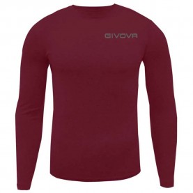 Givova Corpus 3 long sleeve base layer - Red (Burgundy) детско,бельо,givova,corpus,3,long,sleeve,base,layer,red,(burgundy)