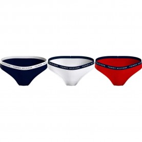 дамско,бельо,дамски,бикини,и,танкини,tommy,hilfiger,cotton,panties,3,units,multicolor,(white,black)