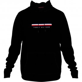 суичър,мъжки,пижами,tommy,hilfiger,cotton,hoodie,black