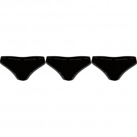 дамско,бельо,дамски,бикини,и,танкини,tommy,hilfiger,microfiber,thong,3,units,black,black,(black)