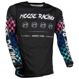 Блуза с дълъг ръкав Moose soft-goods M1 F21 long sleeve jersey - Black (Blue / Pink) блуза,с,дълъг,ръкав,мъжки,тениски,дамски,тениски,moose,soft,goods,m1,f21,long,sleeve,jersey,black,(blue,pink)