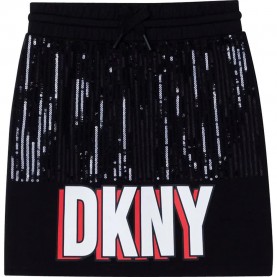 Пола DKNY D33580-09B skirt - Black (Black) пола,детски,поли,и,рокли,dkny,d33580,09b,skirt,black,(black)