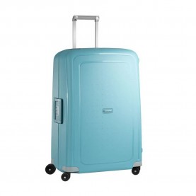 куфари,samsonite,s´cure,spinner,75,28,102l,trolley,bag,silver,(aqua,blue)